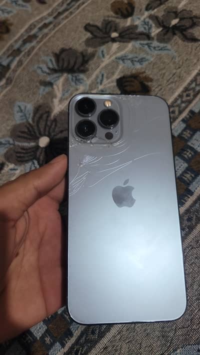 13 Pro max Front/back crack Non pta