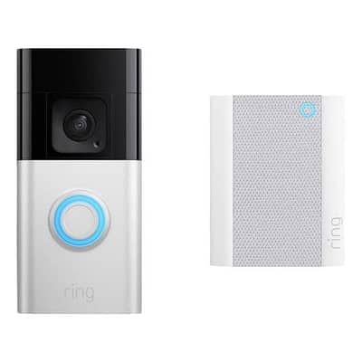 Ring doorbell with chime
