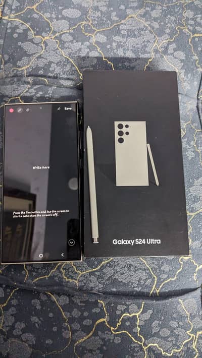 samsung S24 ULTRA grey titanium 12/256