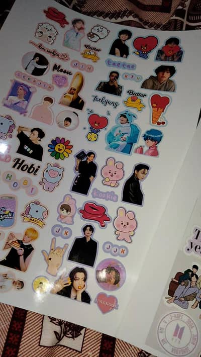 Aesthetic Stickers Sheet