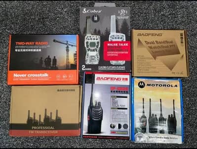 Walkie Talkie Europe Variant Two Way Radio Original And Accessories