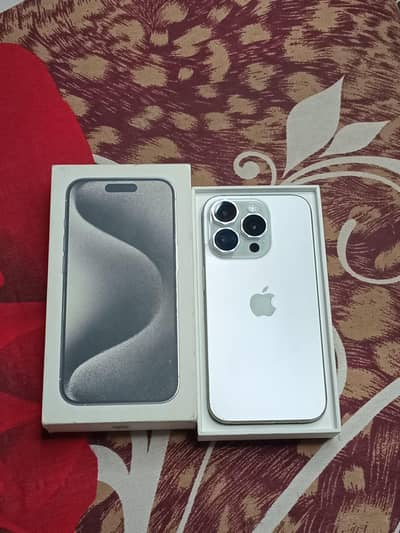 15pro JV white color 88% battery health 128 Gb