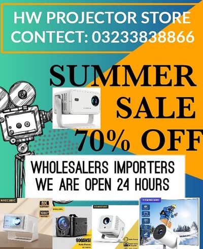 FULL HD 4K ANDROID MULTIMEDIA SMART MINI ANDROID PROJECTOR HOME CINEMA