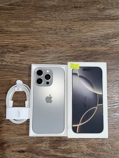 IPhone 16 pro 128GB factory unlocked non-pta