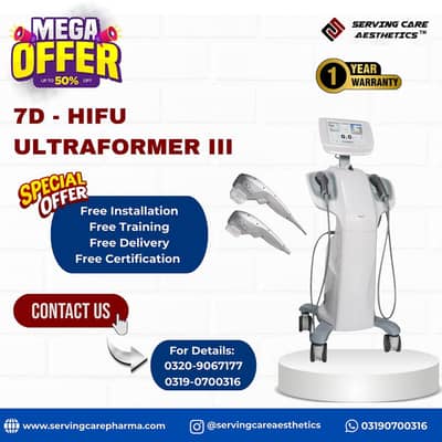Ultraformer III 7D HIFU - Advanced Skin Tightening Machine