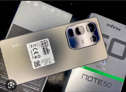 infinix note 50 brand new just box opened