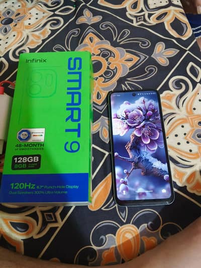 Infinix smart 9 good condition 8/128