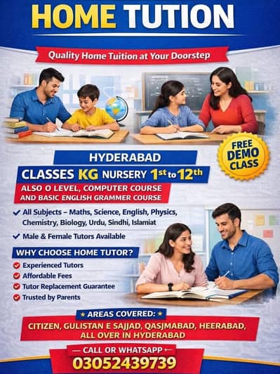 Home tution for Hyderabad
