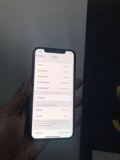 iPhone X 256gb 0316/26/78061