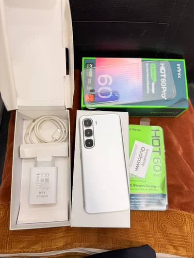 Infinix Hot 60 Pro plus 8/256 With complete accessories