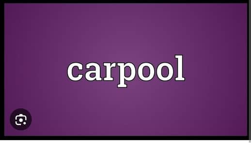 car pooling available