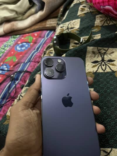 14 Pro max Jv 128  Battery 86  10/9 condition  waterpack