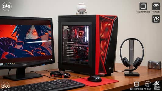 FULL GAMING SETUP/ 120+ FPS IN GAMES , LIVE STREAM ,EDITOR