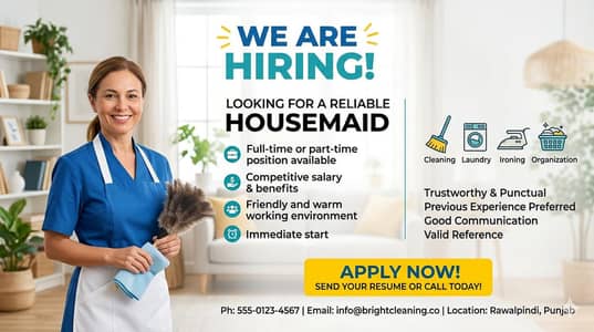 Need housemaid