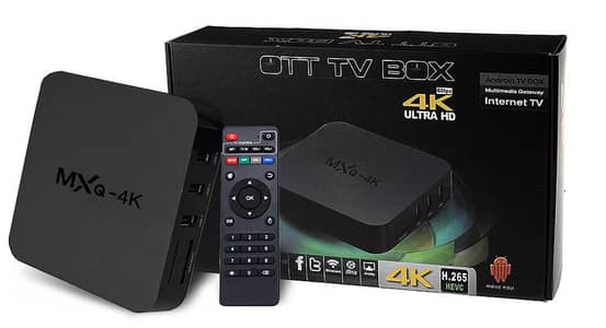 MXQ 4k Android tv box 1GB Ram 8GB Rom