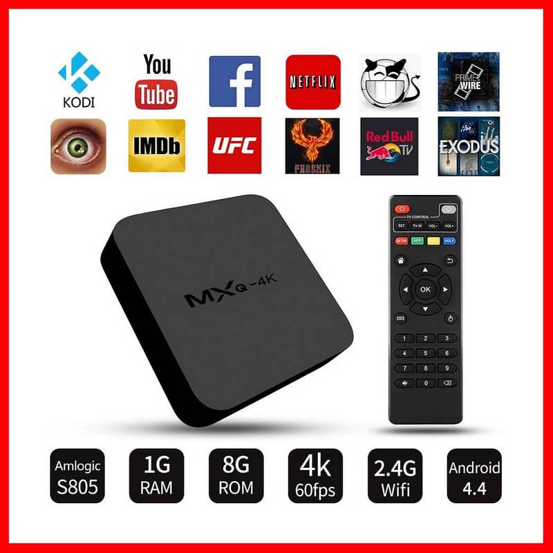 MXQ 4k Android tv box 3