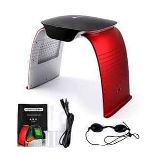 LED Facial Machine - Skin Whitening, Acne Treatment & Cold Spray