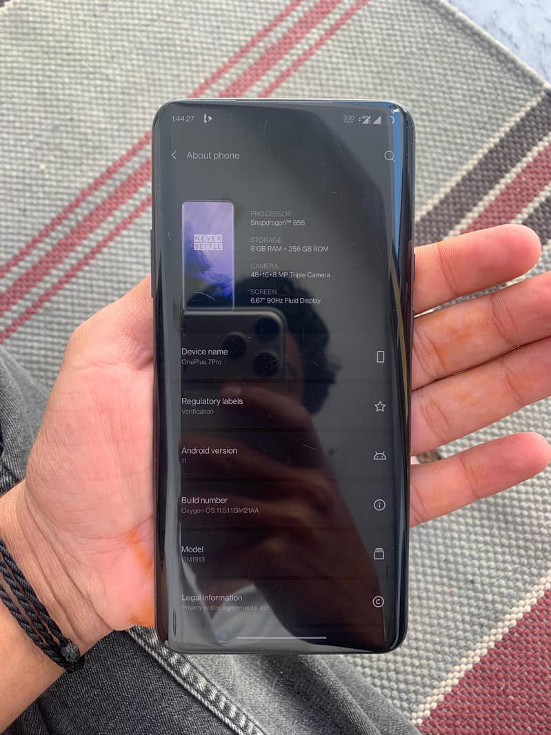 OnePlus 7pro 8+256 3