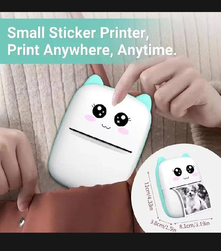 mini printer inkless 2