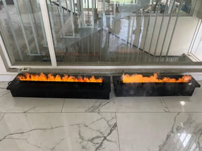 water viper and electric fireplace