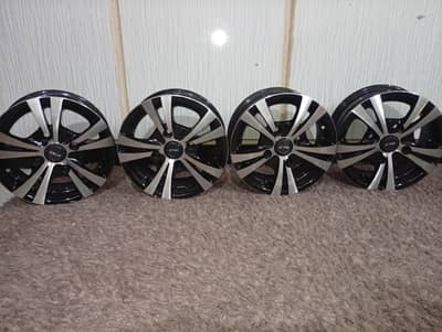 Cuore or Charade Kai liyay Alloy Rims Set 12" inches PCD-110 Final 30K