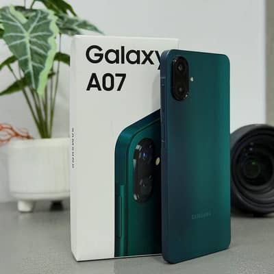 Samsung A07 4/128 new condition with charger urgent sale