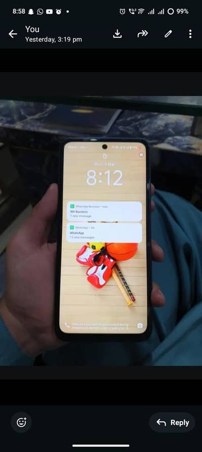 vivo y21 d 4+4 128 new condition full box green colour