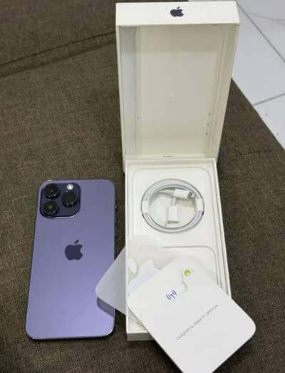 apple i phone 14 pro max 256GB PTA Approved Whatsapp 03251343839