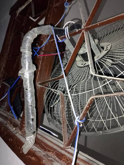 Jali fan DC 12 volt bilkul new condition men hi