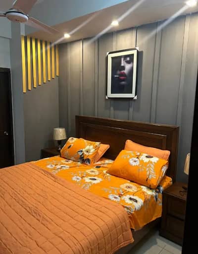 Phr day short Time flats available bahria twon