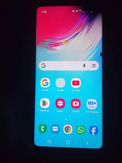 Galaxy S10.5g all sims work 8/258 just dots baqi all ok