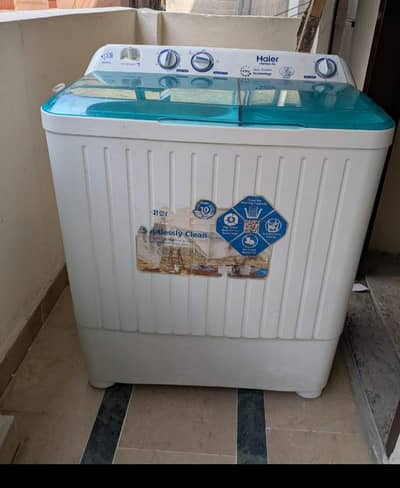 Haier  washing machine with dryer
