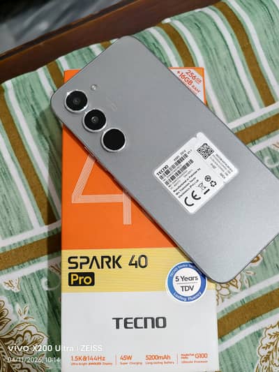 Tecno Spark 40 Pro 8/256