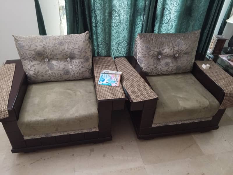 sofa set two single one 3 set 1
