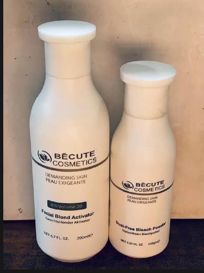 2 in 1 Brightening Facial Bleach Powder 200ml Pack