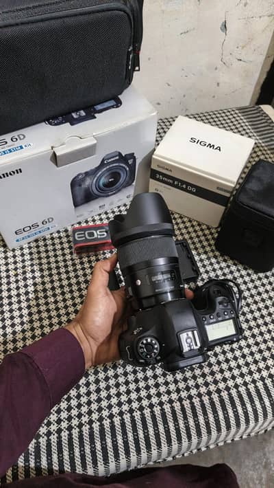 Canon 6d 35mm 1.4 DG lens