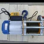 Winch machine hoist machine electric winch 750-1500 kg