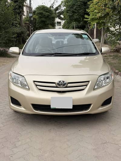 Toyota Corolla GLI manual model2011