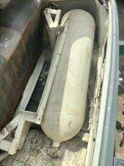 Gas clander 55 liter with kit