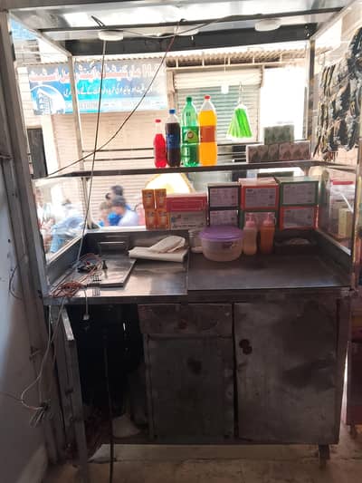 burger stall urgent sale