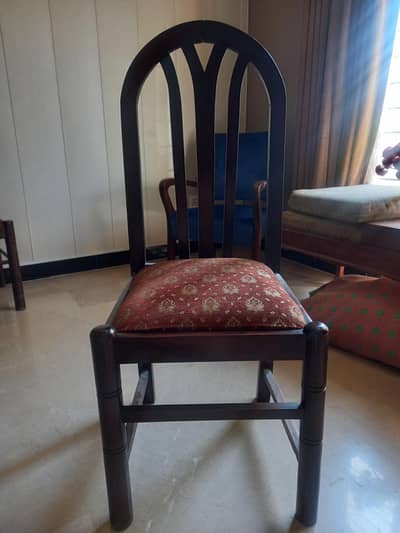 6 Dinning chairs solid wood