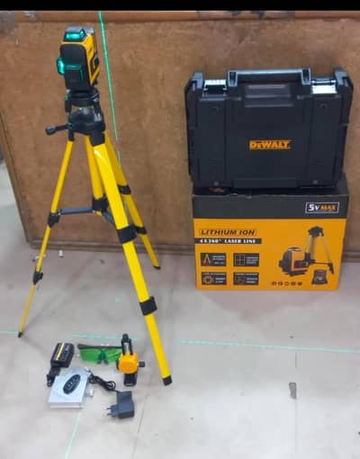 DeWalt Lazer 16-Line Self-Leveling Green Laser Level with Pulse Mode