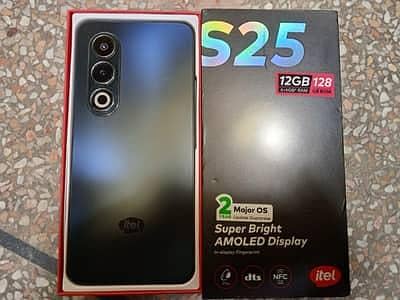 Itel S25 12/128 GB in watrenty lush complete