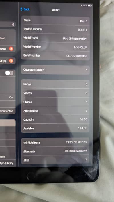 iPad 8 generation 32 GB