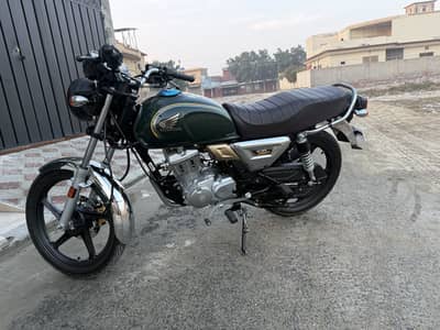 Honda cg 150 Matte green