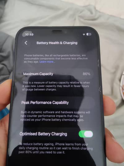 iPhone 12 jv gb64 face ID ok all ok mobile 10 /10 no open no repair