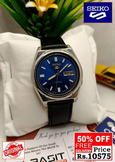 Seiko 5 Citizen Orient Automatic pre-owned watch Japan 03161737353