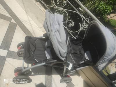 Twin baby stroller for sale