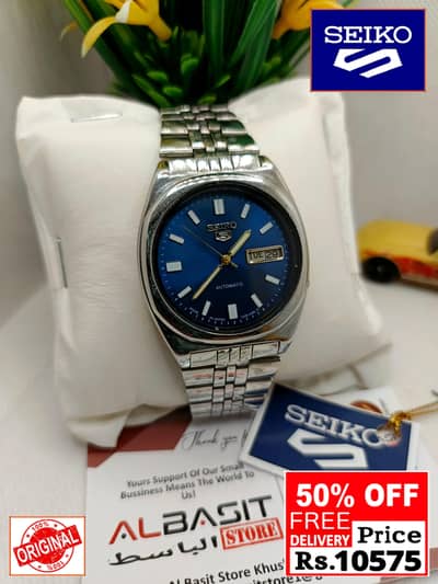 Seiko 5 Citizen Orient Automatic pre-owned watch Japan 03161737353