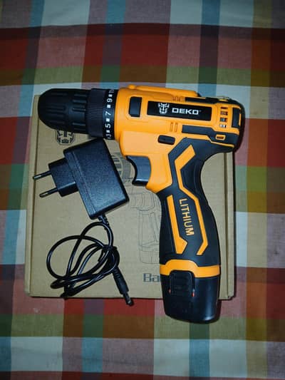 Rechargeable drill machine-electrical screwdriver